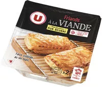 Mängden socker i Friands à la viande