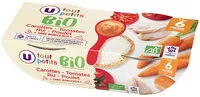 Mängden socker i Bols de carottes tomate riz et poulet sans morceaux U_TOUT_PETITS