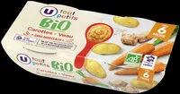 Mängden socker i Bols de carottes et veau sans morceaux U_TOUT_PETITS Bio