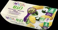 Mängden socker i Bols soir épinard ricotta pates avec morceaux BIO