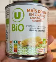 Mängden socker i Maïs doux en grains