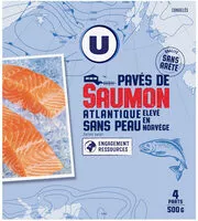 Mängden socker i Pavés de saumon sans peau