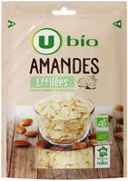 Mängden socker i Amandes effilées Bio