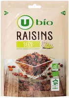 Mängden socker i Raisins secs