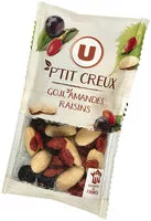 Mängden socker i Snacking goji amandes raisins