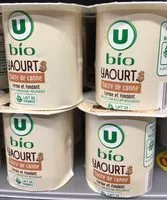 Mängden socker i Yaourt au sucre de canne