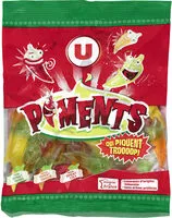 Mängden socker i Bonbons gélifiés piments