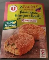 Mängden socker i Panés au millet patate douce, aubergine paprika
