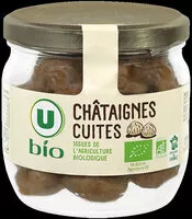 Mängden socker i Châtaignes cuites entières pelées au feu