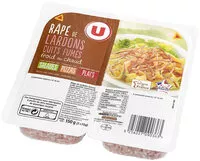 Mängden socker i Râpé de lardons fumés cuits viande de porc française