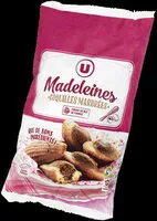 Mängden socker i Madeleine coquille marbrées