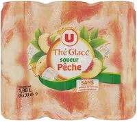 Mängden socker i Boisson au thé saveur pêche