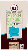 Mängden socker i Chocolat noir côte d'Ivoire 95%