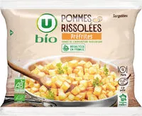 Mängden socker i Pommes de terre rissolées