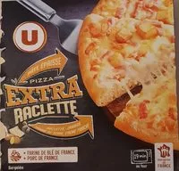 Mängden socker i Pizza pâte épaisse raclette