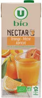 Mängden socker i Nectar orange-pêche abricot