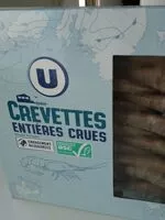 Mängden socker i Crevette entière crue vannamei ASC elevées au vietnam