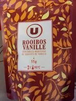 Mängden socker i Rooibos vanille saveur vanille