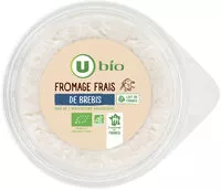 Mängden socker i Fromage frais au lait de brebis pasteurisé 20% de MG
