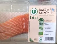 Mängden socker i Pavé de saumon atlantique avec peau