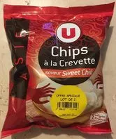 Mängden socker i Chips à la crevette