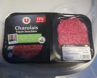Mängden socker i Steak haché, 15% MAT.GR