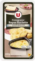 Mängden socker i Fromage pasteurisé repas raclette truffe d'été 26% de matière grasse