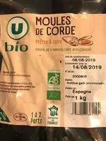 Mängden socker i Moules de cordes, mytilus galloprovencialis