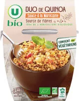 Mängden socker i Duo de quinoa sauce à la marocaine