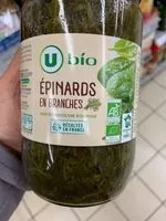 Mängden socker i Epinards en branches