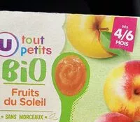 Mängden socker i Compote fruits du soleil