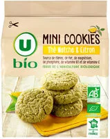 Mängden socker i Mini cookies thé matcha & citron