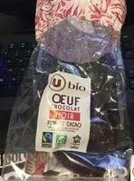 Mängden socker i Oeuf en chocolat noir