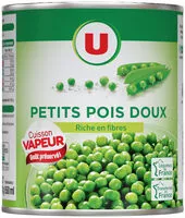 Mängden socker i Vapeur petit pois doux cuisson