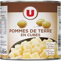 Mängden socker i Pommes de terre en cubes