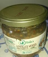 Mängden socker i Lentilles vertes préparées