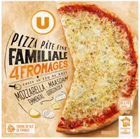 Mängden socker i Pizza pâte fine 4 fromages