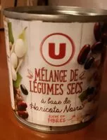 Mängden socker i Mélange de légumes secs