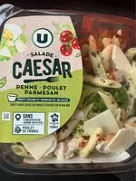 Mängden socker i Salade pâtes poulet et parmesan