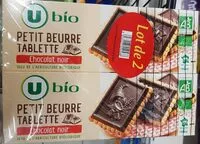 Mängden socker i Petit beurre chocolat noir tablette