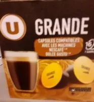 Mängden socker i Café grande type dolce gusto