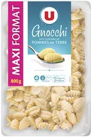 Mängden socker i Gnocchi aux flocons de pommes de terre