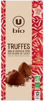 Mängden socker i Truffes 89% de chocolat noir