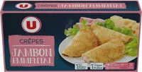Mängden socker i Crêpe jambon et fromage