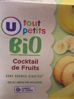 Mängden socker i Gourdes Cocktail de fruits