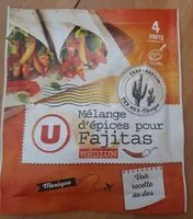 Mängden socker i Mélanges épices pour fajitas