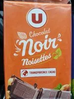 Mängden socker i Chocolat noir & aux noisettes