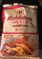 Mängden socker i Madeleines pépites chocolat