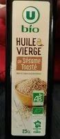 Mängden socker i Huile sésame toastée