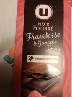 Mängden socker i Chocolat noir fourré et pépites à la framboise